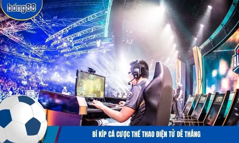 Cập nhật bí kíp cá cược thể thao điện tử dễ thắng