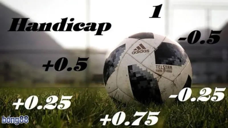 Kèo chấp cực kỳ phổ biến trong cá độ bóng đá