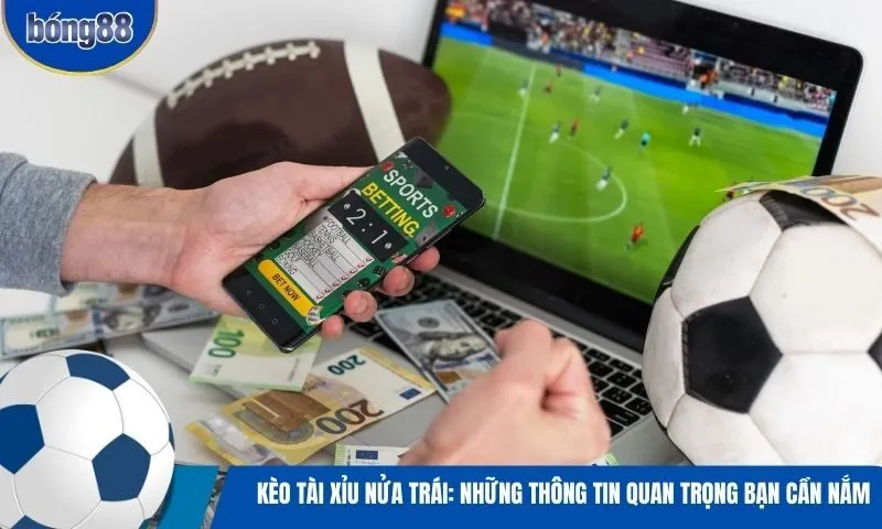 Kèo tài xỉu nửa trái: Những thông tin quan trọng bạn cần nắm